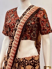 Kalamkari Angrakha Blouse