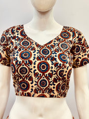 AJRAKH Padded Blouse