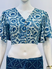 Khadi Indigo Blouse
