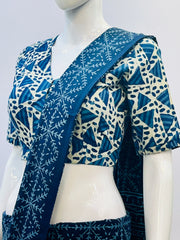 Indigo Padded Blouse