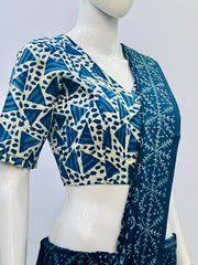 Indigo Padded Blouse