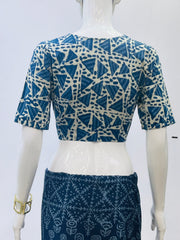 Indigo Padded Blouse