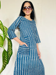 Hand Block Printed Dress