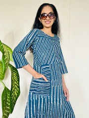 Hand Block Printed Dress