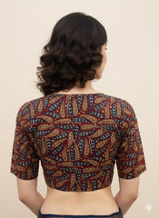 Kalamkari Hand Block Printed Blouse
