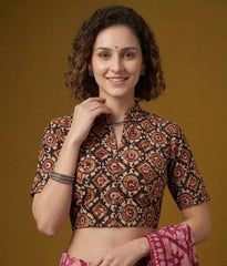 Kalamkari Hand Block Printed Blouse
