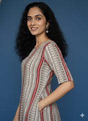 Hand Block Printed Dress