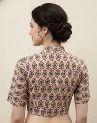 Sanganeri Hand Block Printed Cotton Blouse