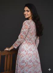 Sanganeri Print Kurti