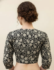 Kalamkari Hand Block Printed Cotton Blouse
