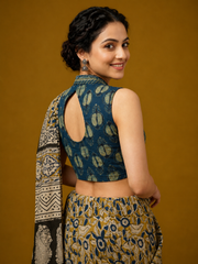 AJRAKH Hand Block Printed Blouse