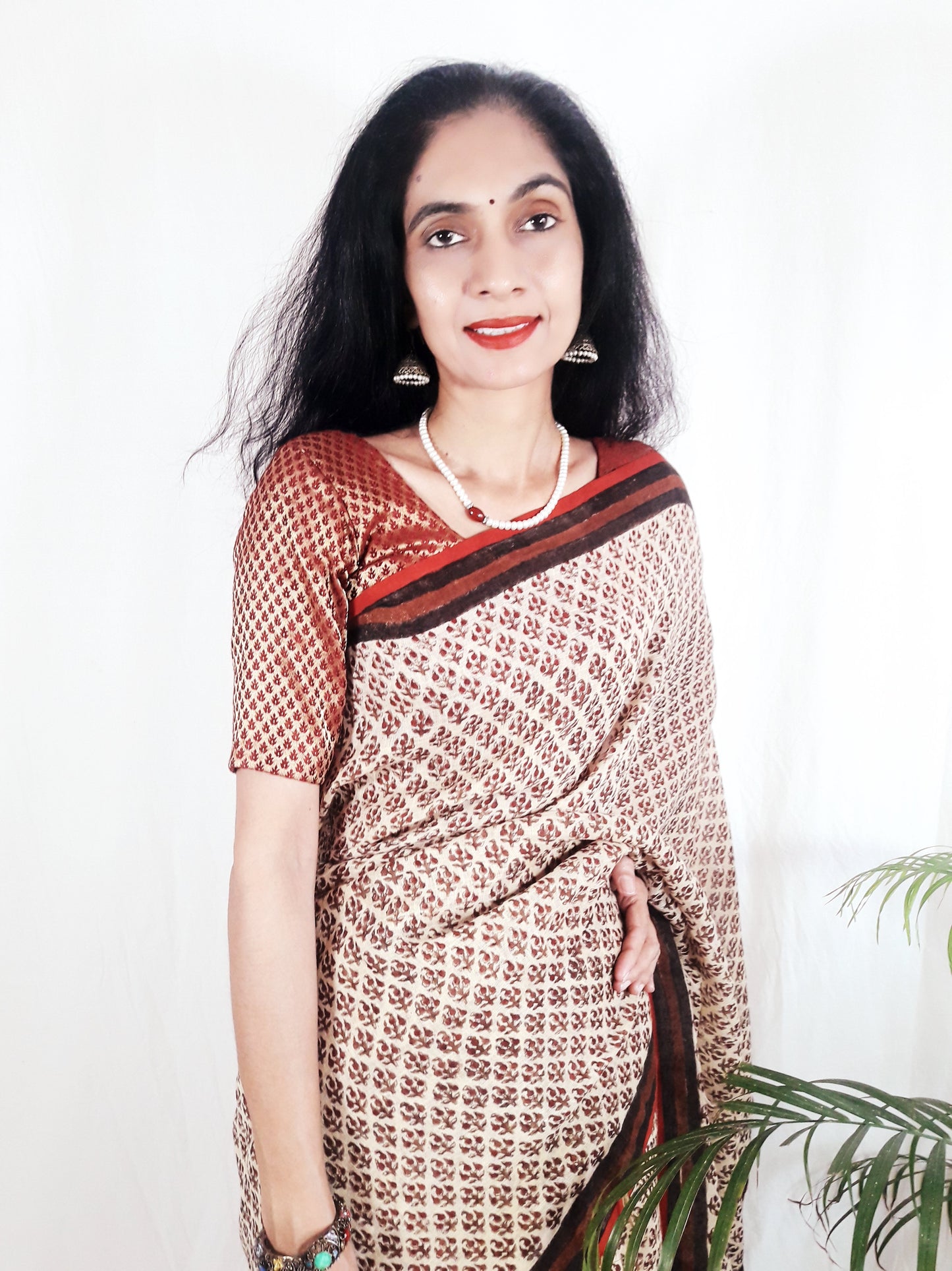 Pure Linen Saree