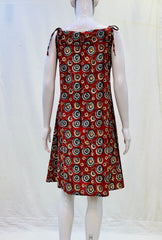 Kalamkari Noodle Strap Dress