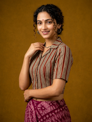 Hand Block Printed Blouse