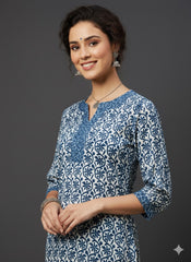Indigo Dyed Kurti