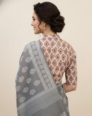 Sanganeri Hand Block Printed Cotton Blouse