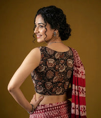 Kalamkari Hand Block Printed Blouse