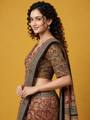 Kalamkari Hand Block Printed Blouse