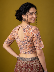 Hand Block Printed Blouse