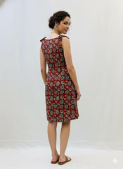 Kalamkari Noodle Strap Dress