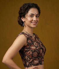 Kalamkari Hand Block Printed Blouse