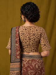 AJRAKH Hand Block Printed Blouse
