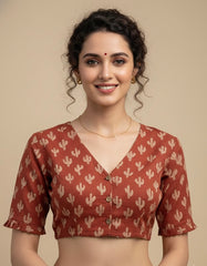 Hand Block Printed Blouse