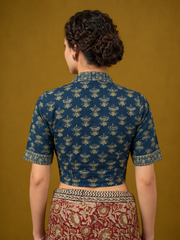 AJRAKH Hand Block Printed Blouse