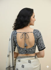 Shibori Art Dyed Blouse