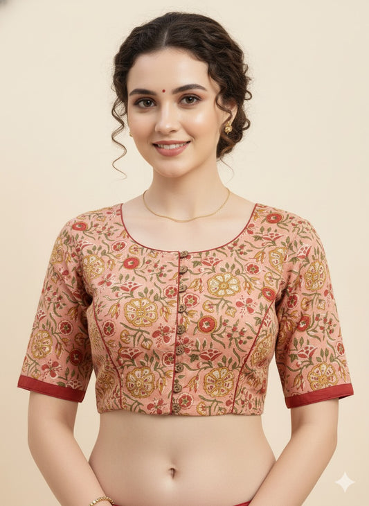 Hand Block Printed Blouse
