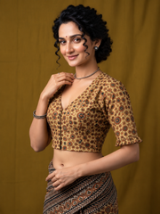 AJRAKH Hand Block Printed Blouse