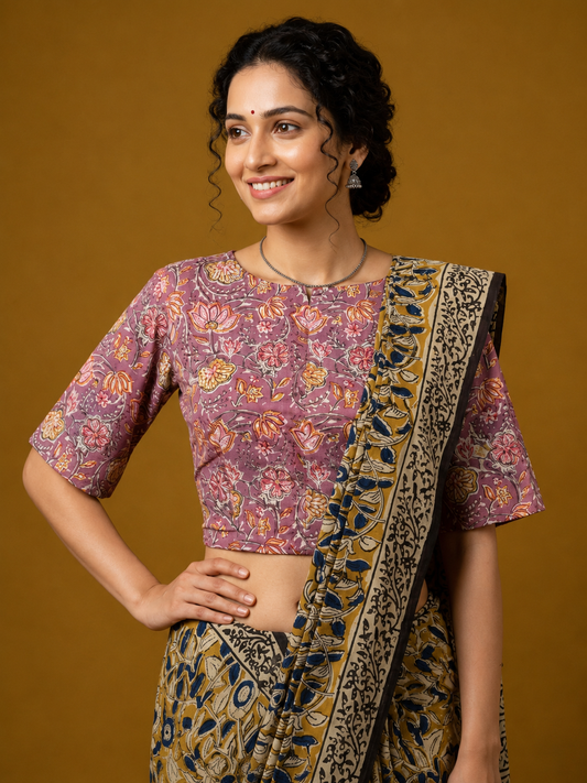 Hand Block Printed Blouse
