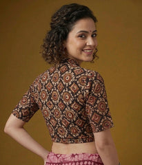 Kalamkari Hand Block Printed Blouse