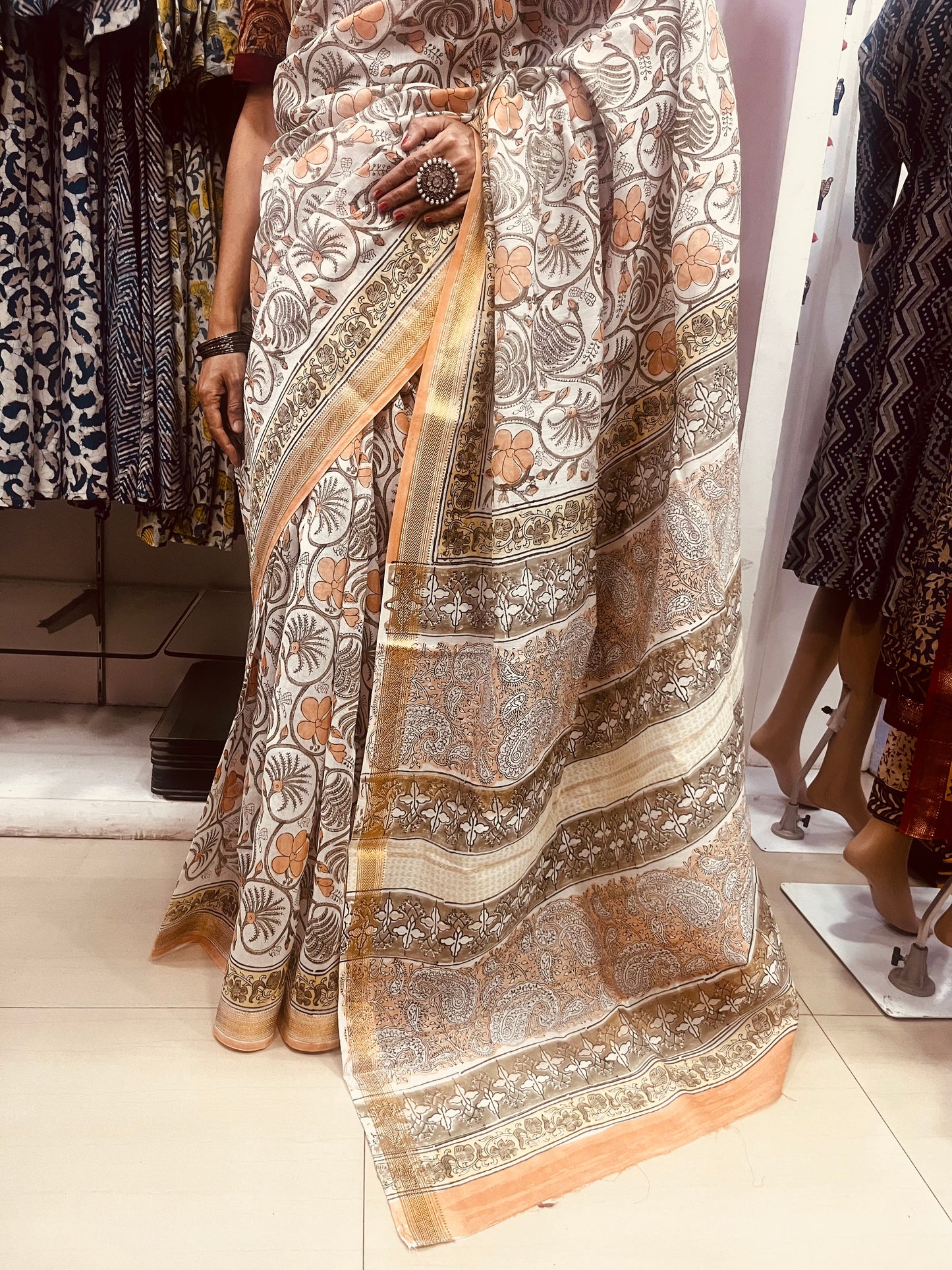 Maheshwari Silk Saree