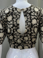 Kalamkari Hand Block Printed Cotton Blouse