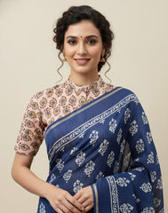 Sanganeri Hand Block Printed Cotton Blouse