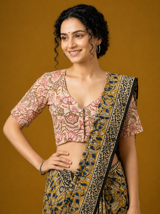 Hand Block Printed Blouse