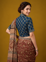 AJRAKH Hand Block Printed Blouse