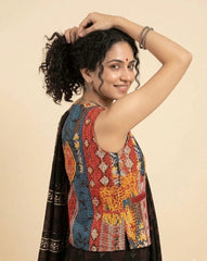 Kantha Hand Stitched Jacket Blouse