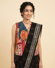 Kantha Hand Stitched Jacket Blouse
