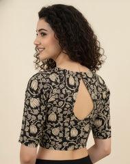 Kalamkari Hand Block Printed Cotton Blouse