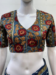 Kalamkari Hand Block Printed Blouse
