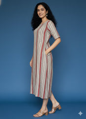 Hand Block Printed Dress