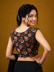 Kalamkari Hand Block Printed Blouse