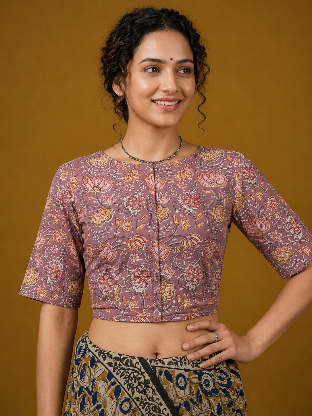 Hand Block Printed Blouse