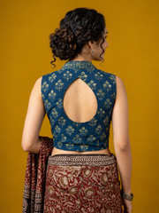 AJRAKH Hand Block Printed Blouse