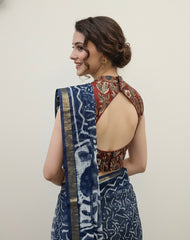 Kalamkari Hand Block Printed Padded Blouse