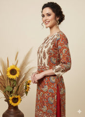 Kalamkari Kurti