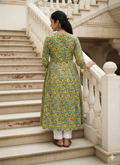 Sanganeri Print Kurti