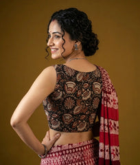 Kalamkari Hand Block Printed Blouse